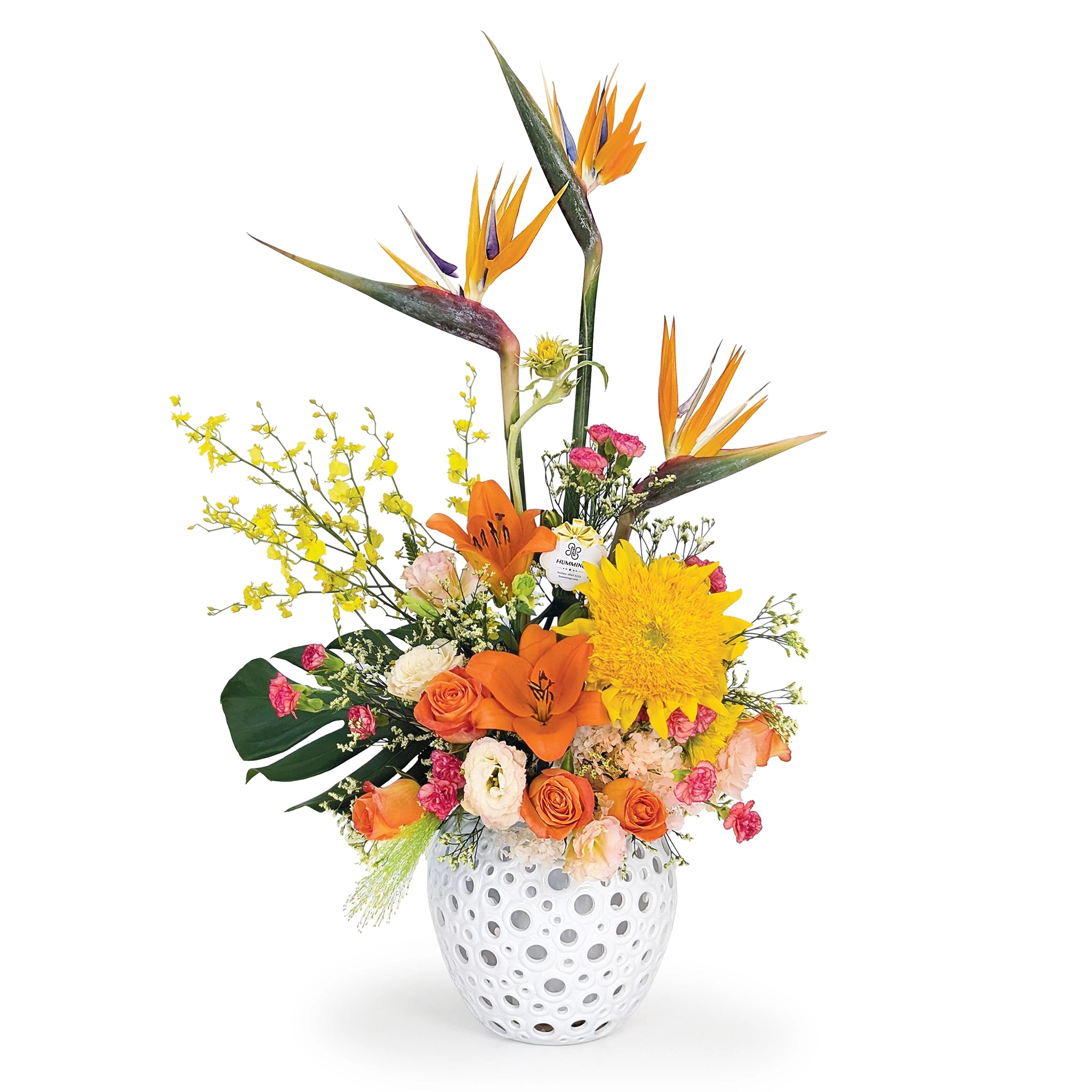 Tropical Glow Table Flowers