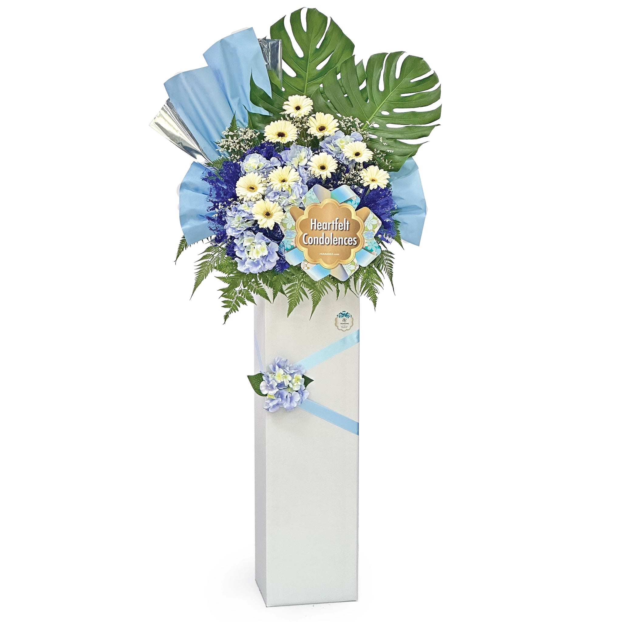 Gentle Breeze Condolence Wreath