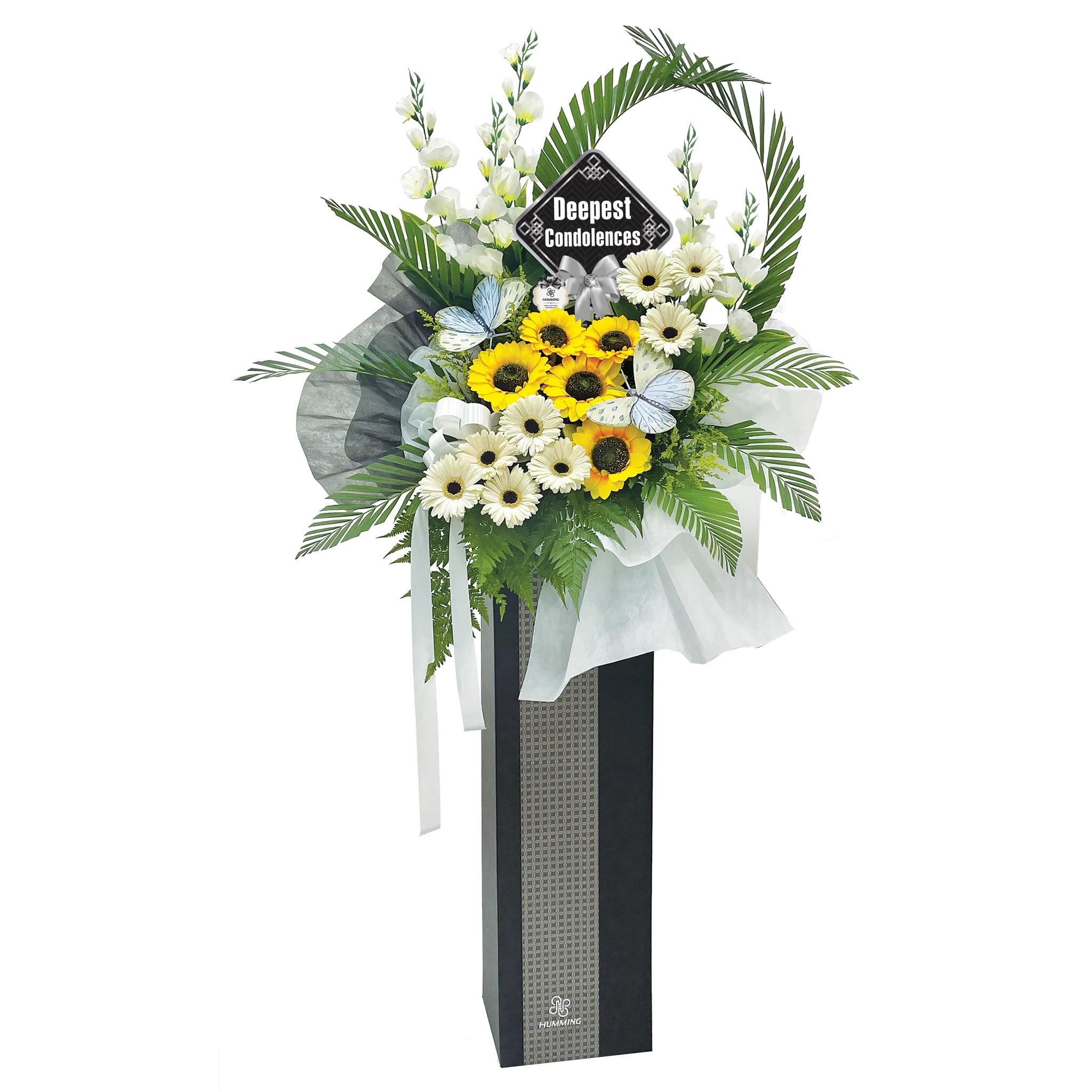 Purity Condolence Wreath