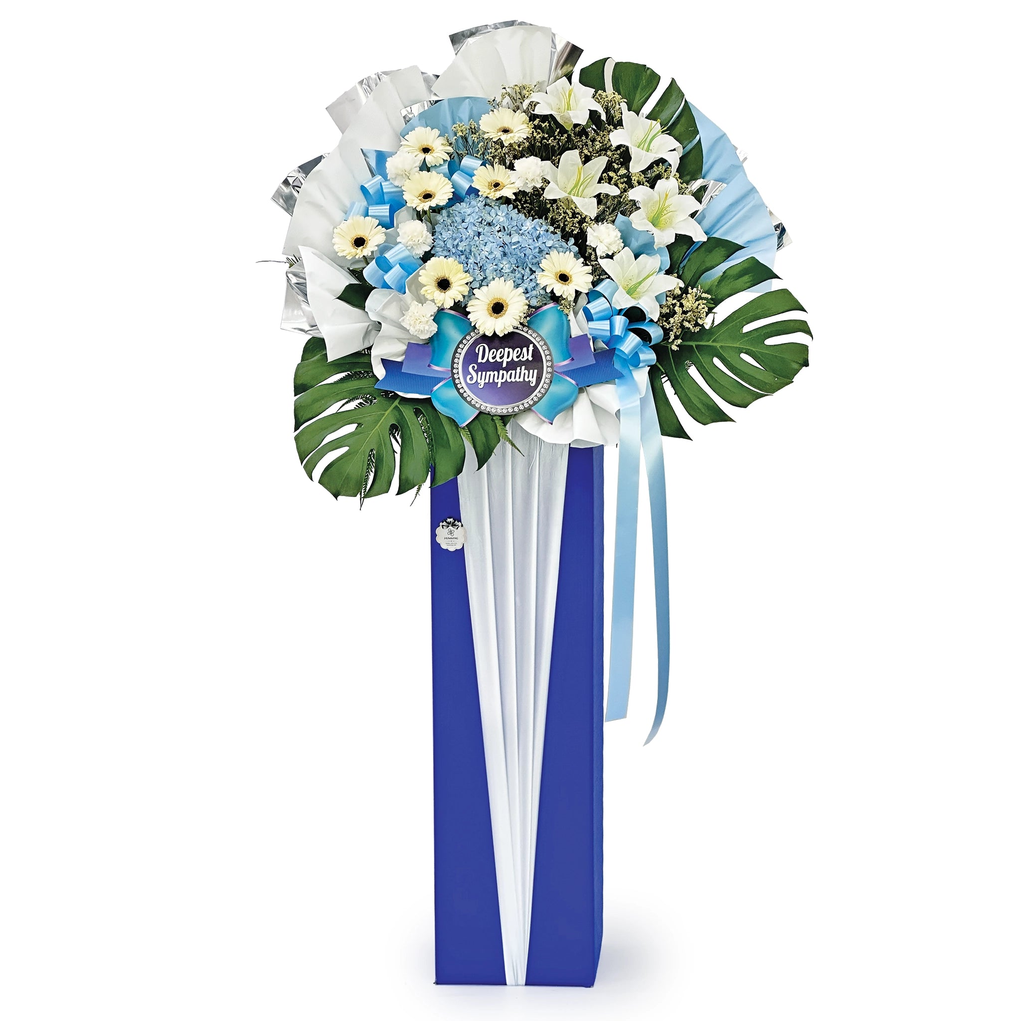 Serene Skies Condolence Wreath