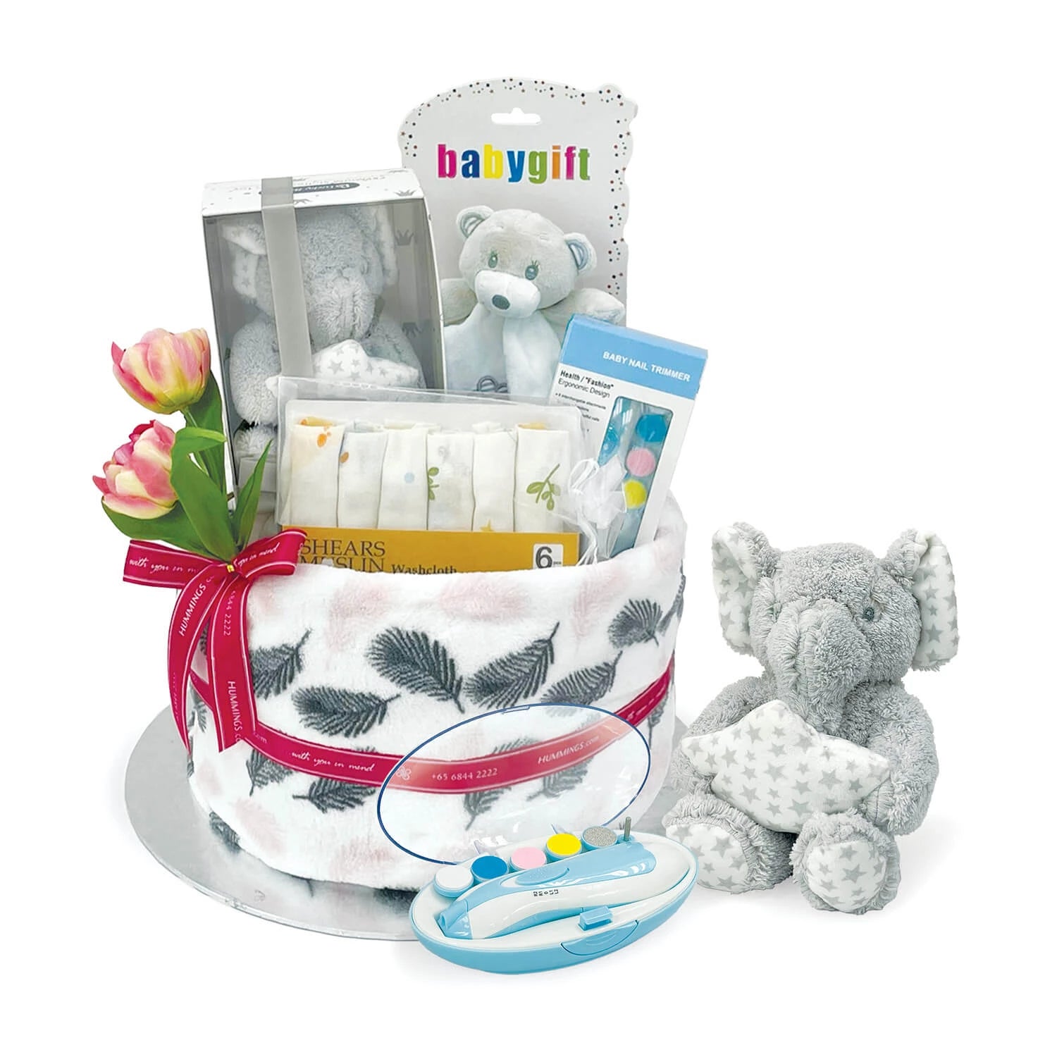 Deluxe Diaper Cake