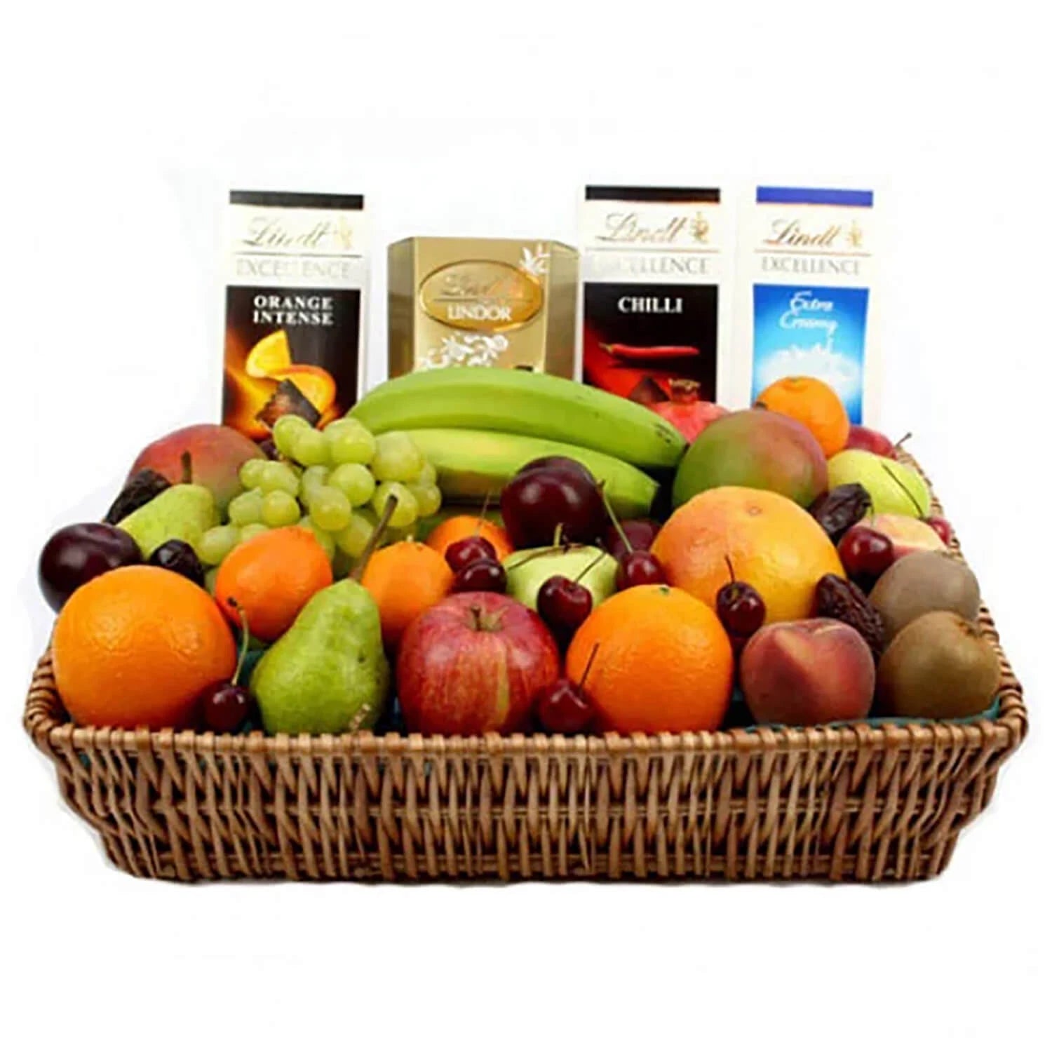 Lindt Chocolates Fruit Basket