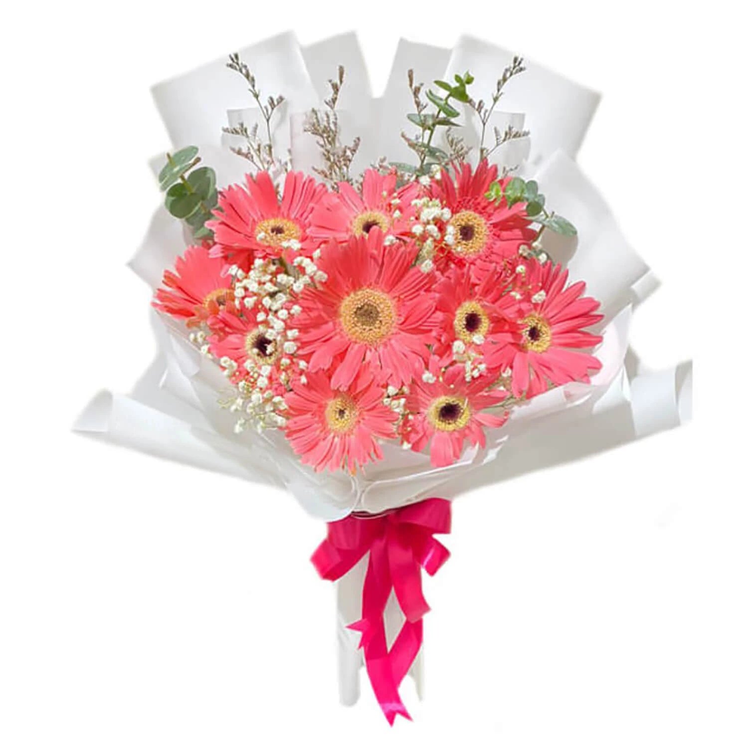 Special Pink Gerberas Bouquet - Isla