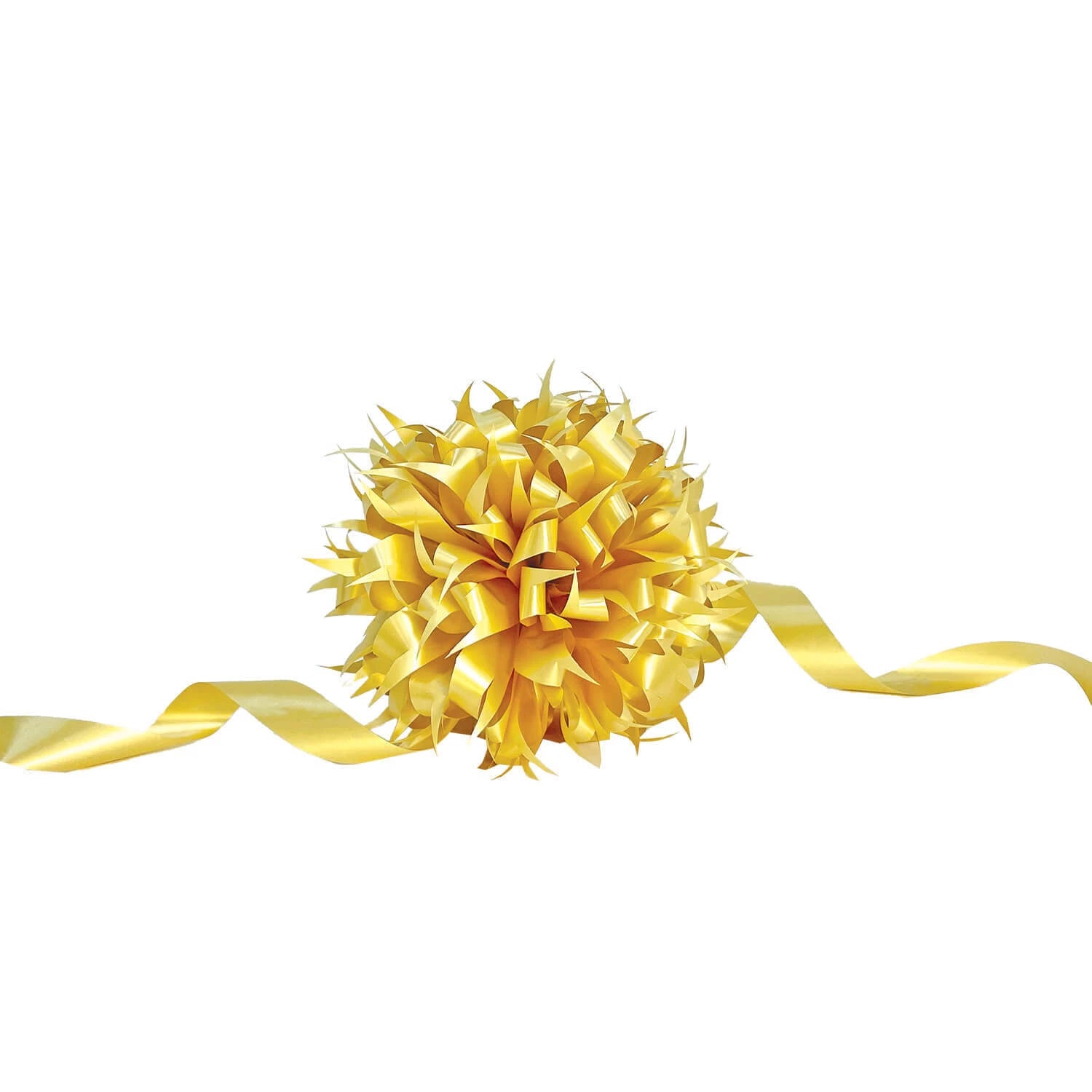 Golden Opening Ribbon Bow