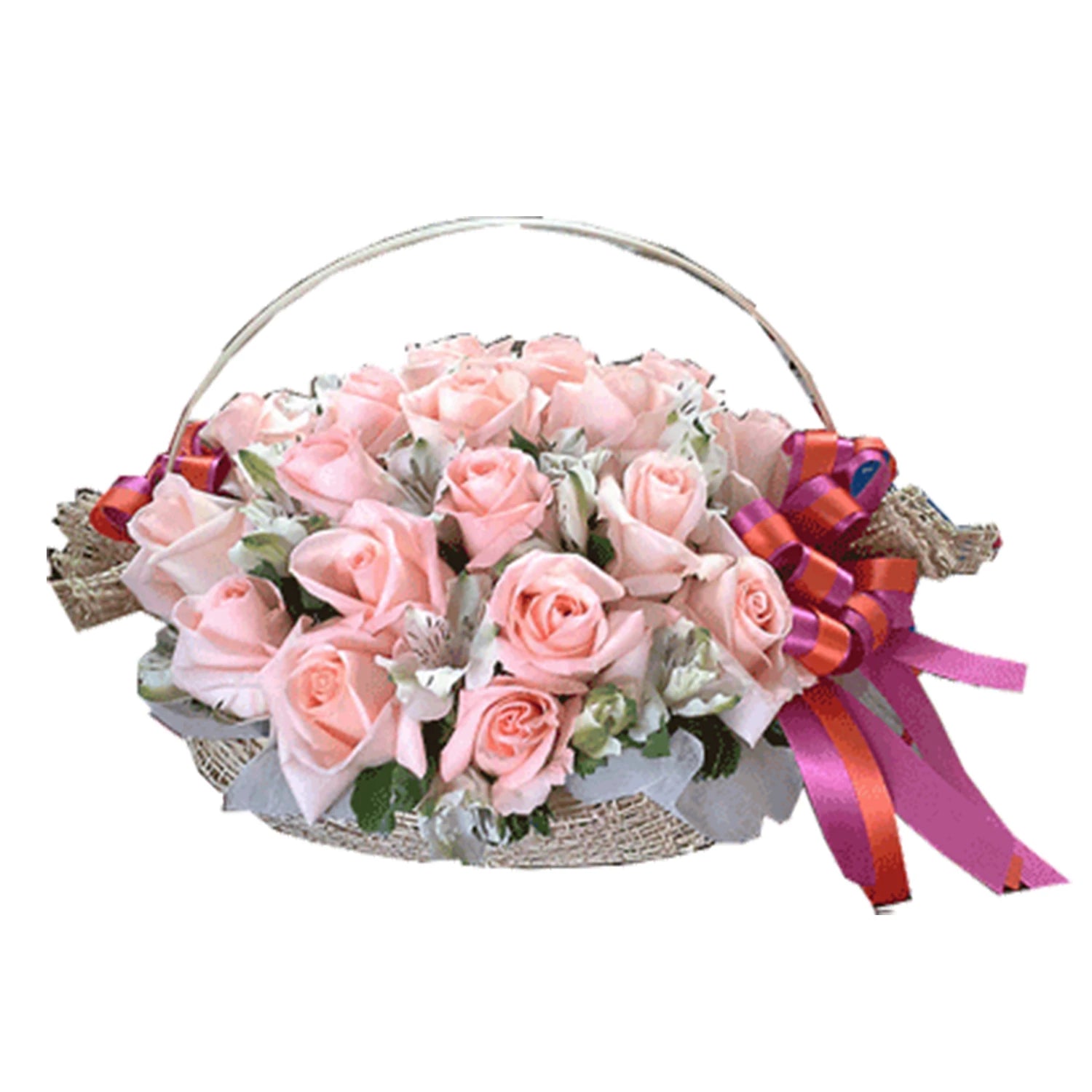 Pink Table Flowers