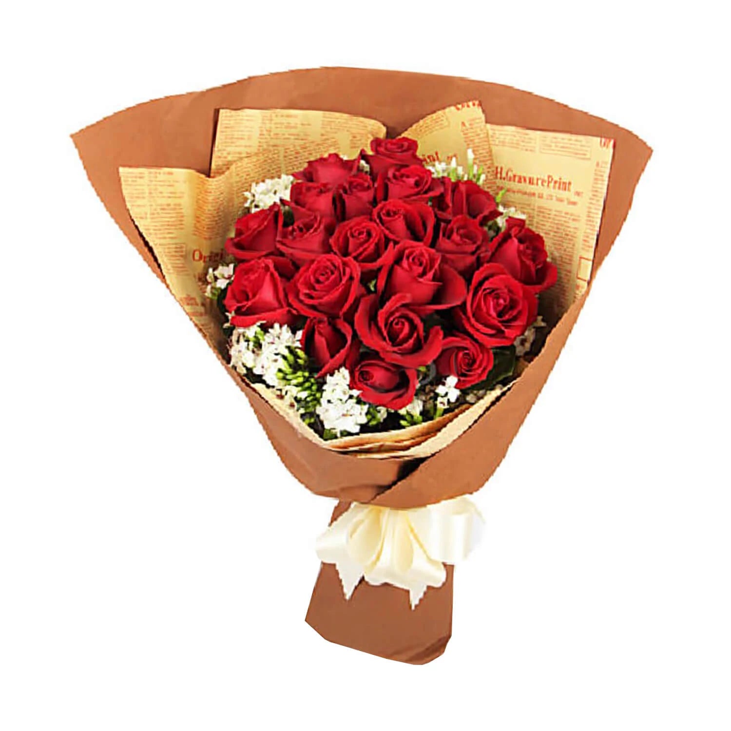 Burning Red Hand Bouquet