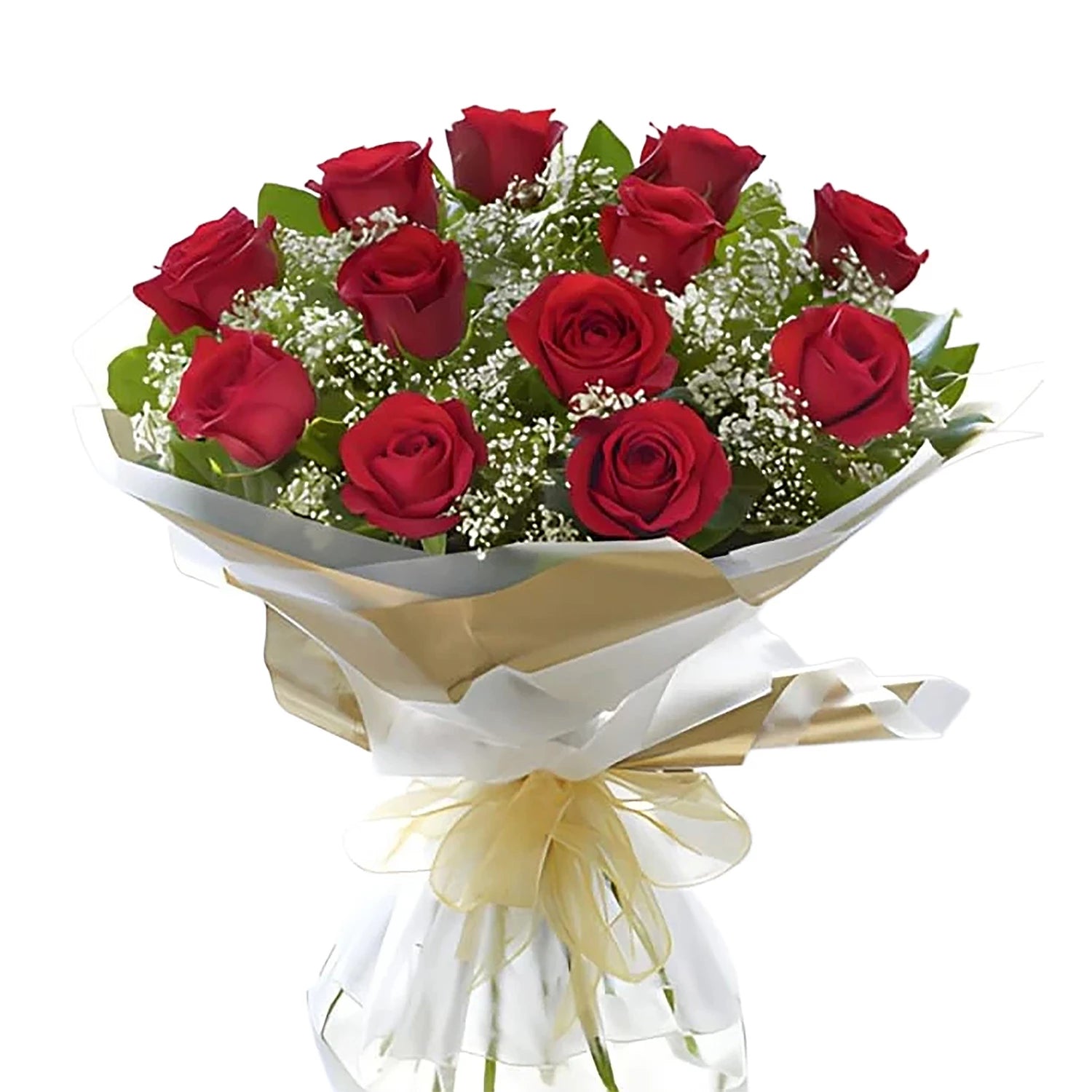 Red Roses Flower Bouquet