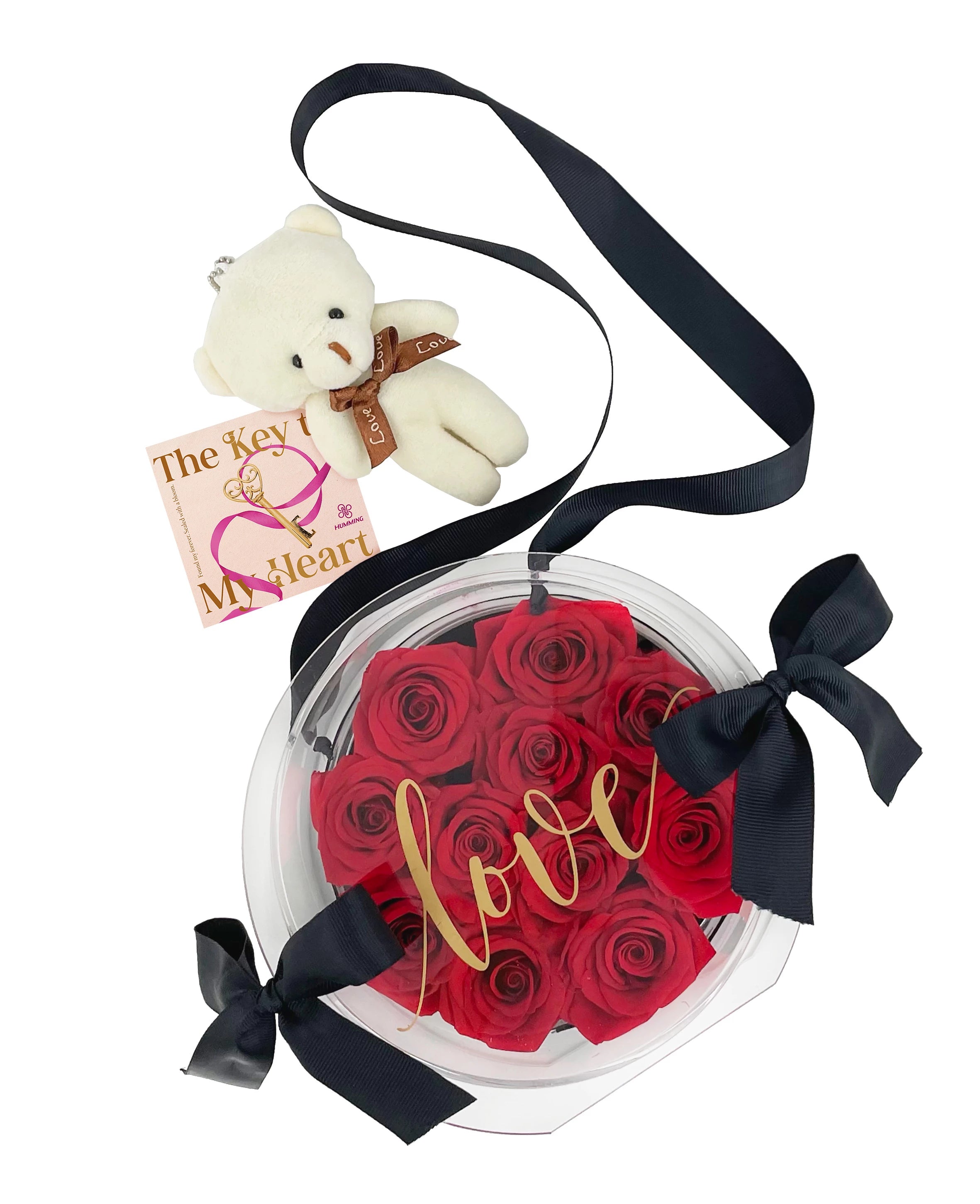 Beary Love Flower Gift