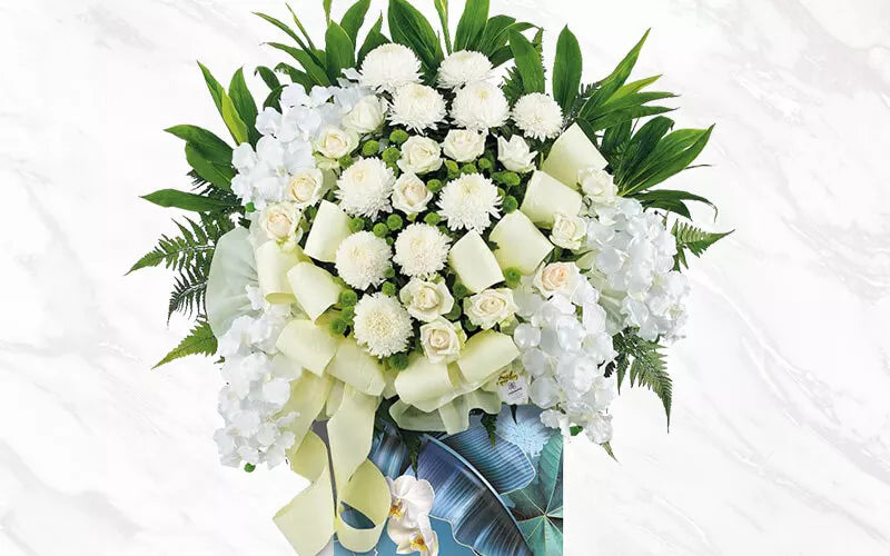 Condolences Wreath Floral Stands