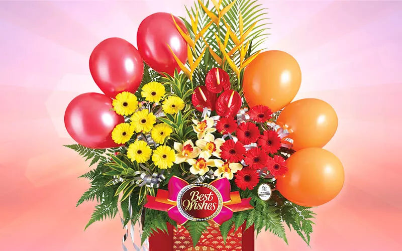 Grand Opening Congratulatory Floral Stands