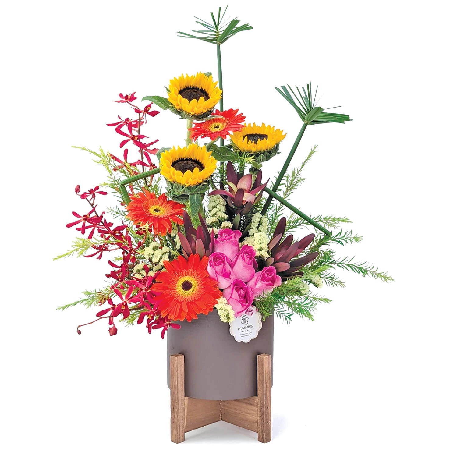 Blooms Of Harmony Table Flowers