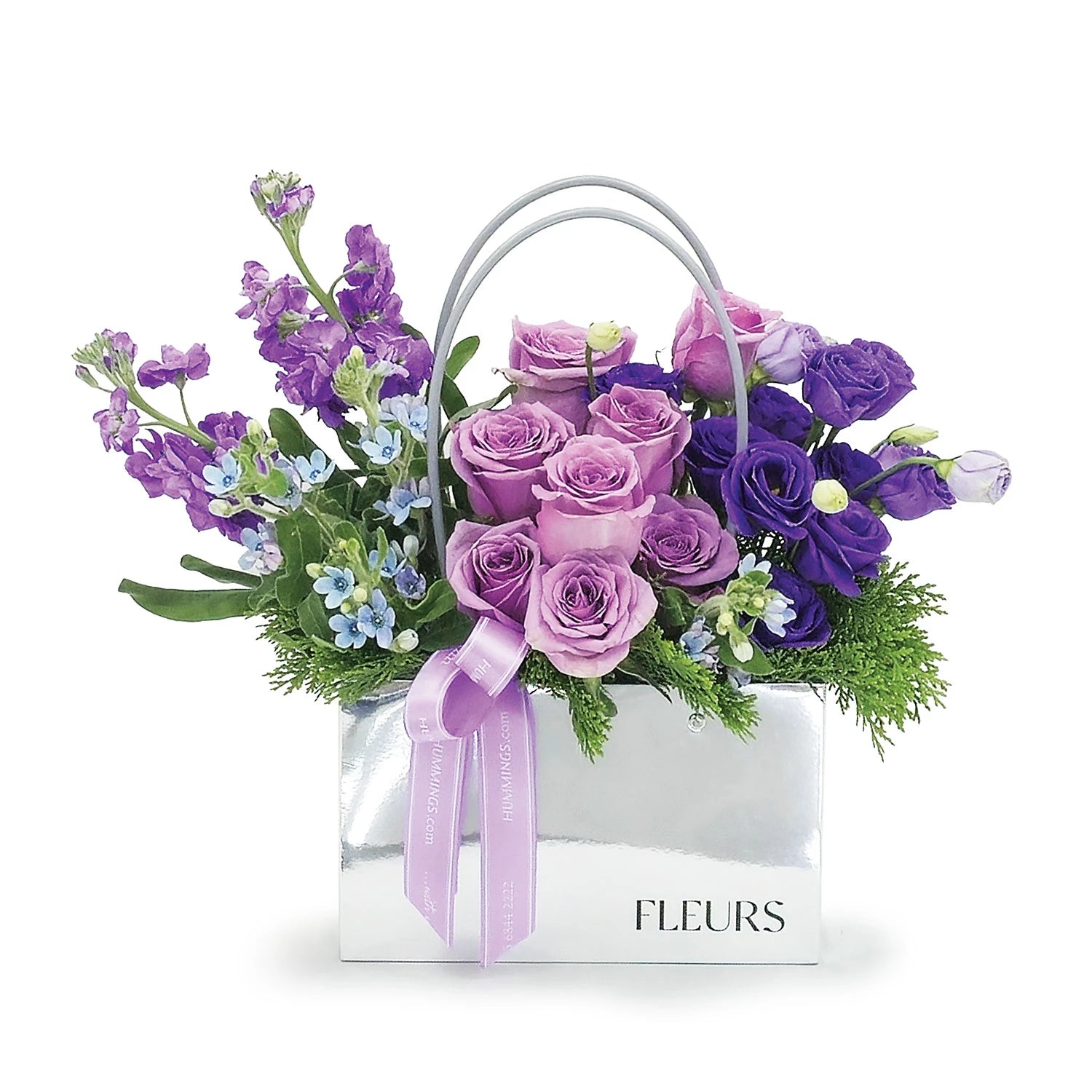 Plum Duchess Table Flowers
